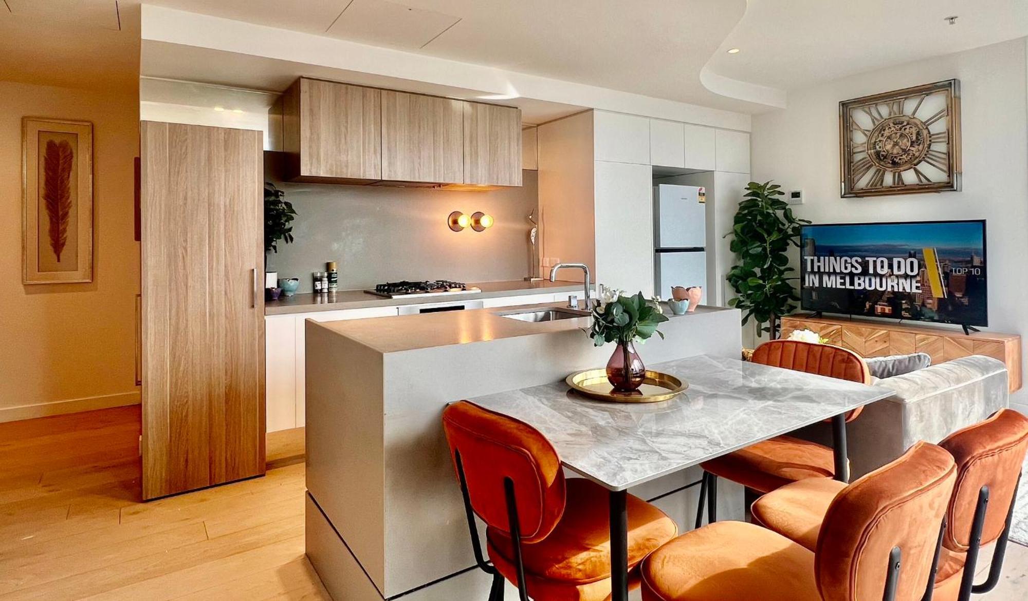 Highrise Best Location 2Baths Melbourne Exterior photo